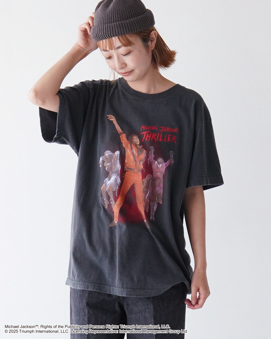 【SALE!20%OFF】GOOD ROCK SPEED グッドロックスピード マイケル・ジャクソン MICHAEL JACKSON THRILLER T-SHIRT スリラー 半袖 Tシャツ 25MJK003W