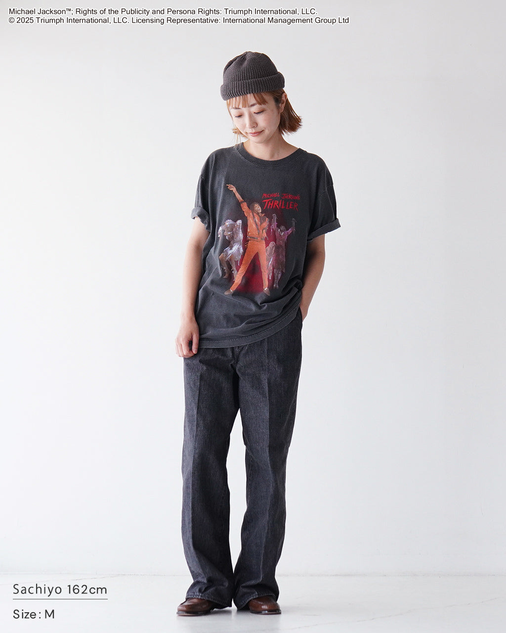 【SALE!20%OFF】GOOD ROCK SPEED グッドロックスピード マイケル・ジャクソン MICHAEL JACKSON THRILLER T-SHIRT スリラー 半袖 Tシャツ 25MJK003W