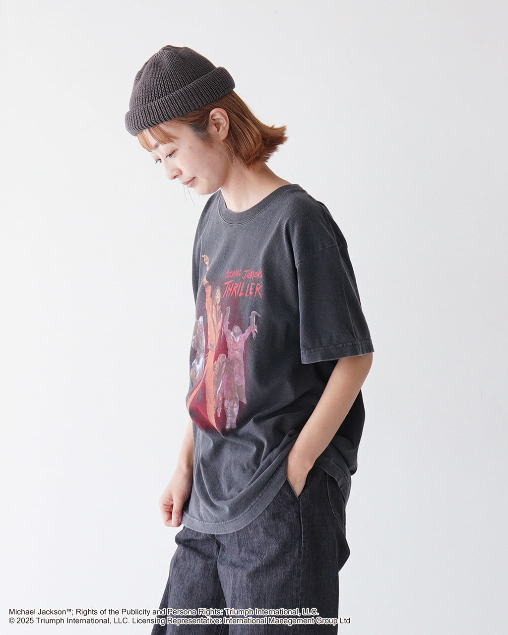 【SALE!20%OFF】GOOD ROCK SPEED グッドロックスピード マイケル・ジャクソン MICHAEL JACKSON THRILLER T-SHIRT スリラー 半袖 Tシャツ 25MJK003W