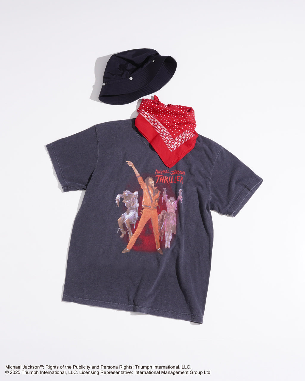 【SALE!20%OFF】GOOD ROCK SPEED グッドロックスピード マイケル・ジャクソン MICHAEL JACKSON THRILLER T-SHIRT スリラー 半袖 Tシャツ 25MJK003W