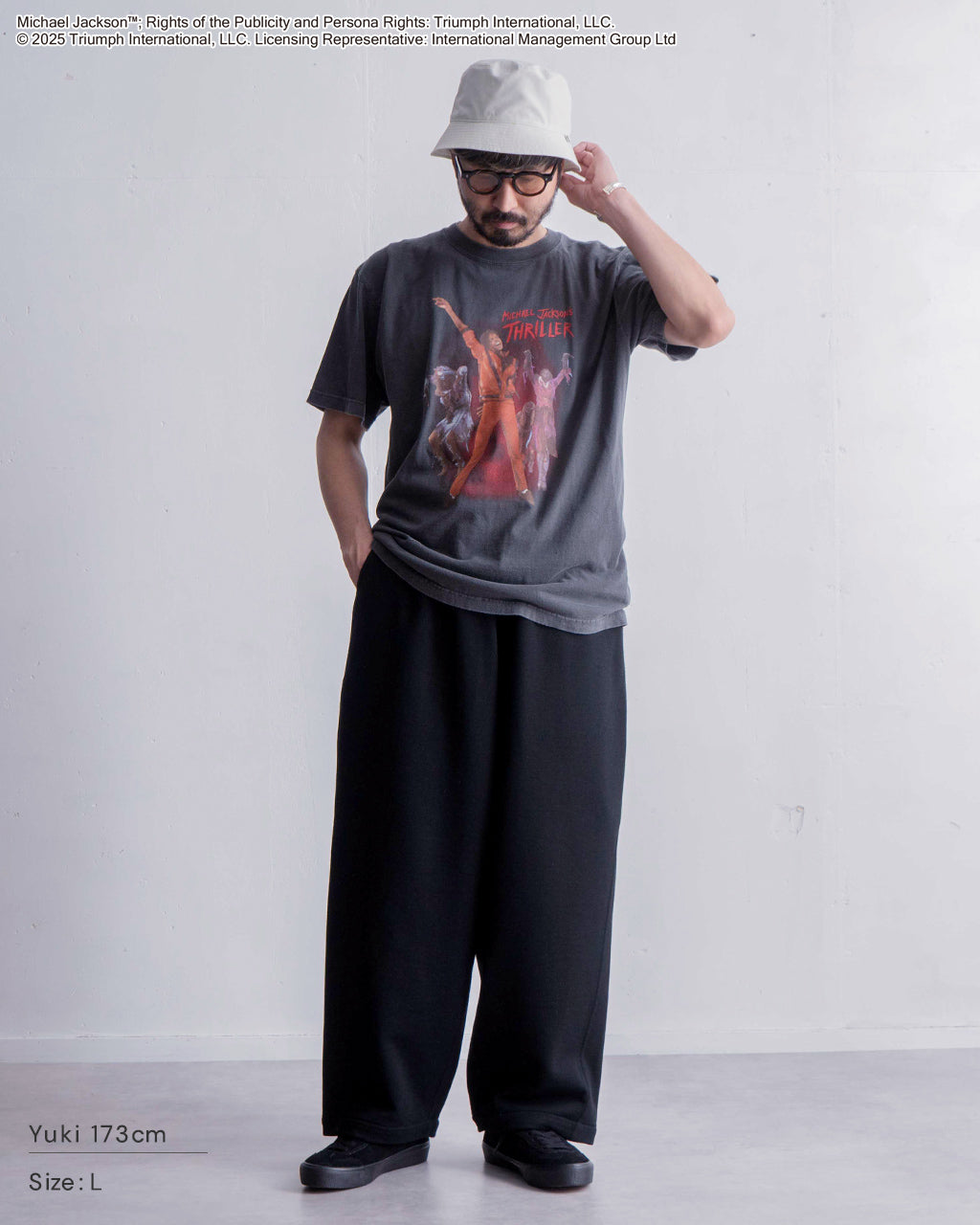 【SALE!20%OFF】GOOD ROCK SPEED グッドロックスピード マイケル・ジャクソン MICHAEL JACKSON THRILLER T-SHIRT スリラー 半袖 Tシャツ 25MJK003W
