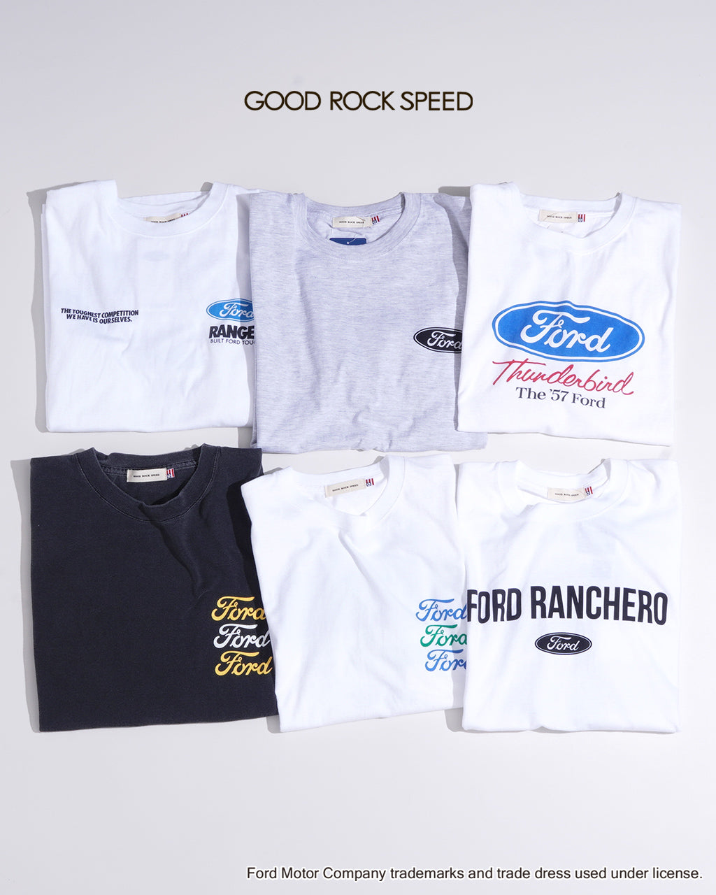 GOOD ROCK SPEED グッドロックスピード 半袖Tシャツ Ford フォード ロゴT 25FOD004W 25FOD006W 25FOD007W 25FOD009W 25FOD101W