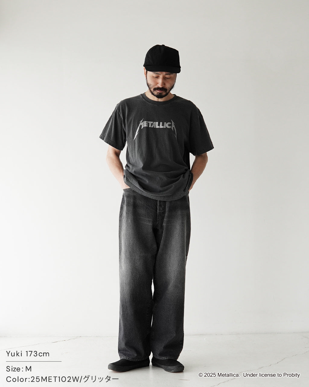 【SALE!20%OFF】GOOD ROCK SPEED グッドロックスピード 半袖Tシャツ METALICA メタリカ ロックT バンドT 25MET002W 25MET102W