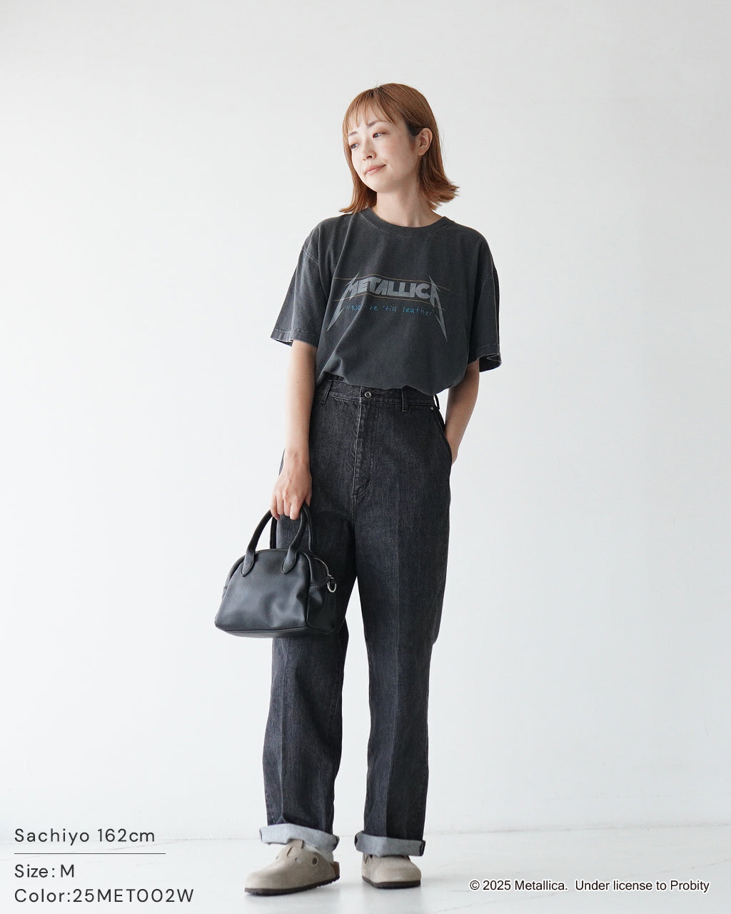 【SALE!20%OFF】GOOD ROCK SPEED グッドロックスピード 半袖Tシャツ METALICA メタリカ ロックT バンドT 25MET002W 25MET102W