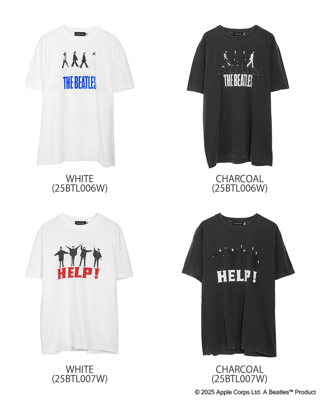 【SALE!20%OFF】GOOD ROCK SPEED グッドロックスピード 半袖Tシャツ THE BEATLES ザ・ビートルズ バンドT ロゴT 25BTL006W 25BTL007W 25BTL103W 25BTL104W
