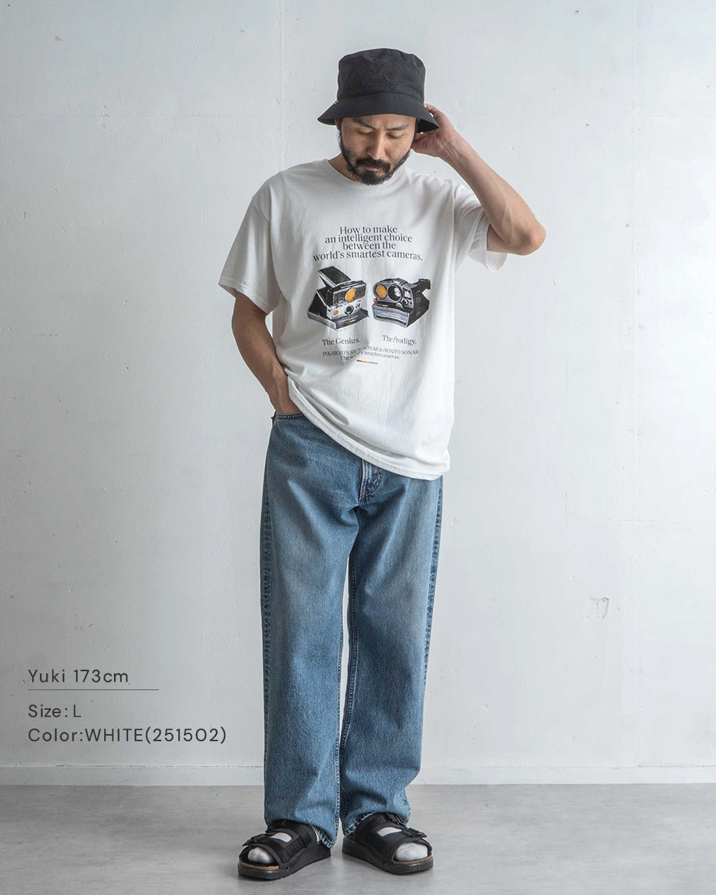 【SALE!40%OFF】Good wear グッドウェア ポラロイド 半袖 Tシャツ POLAROID プリントT カットソー クルーネック GDW-LCS-251501 GDW-LCS-251502 GDW-LCS-251504