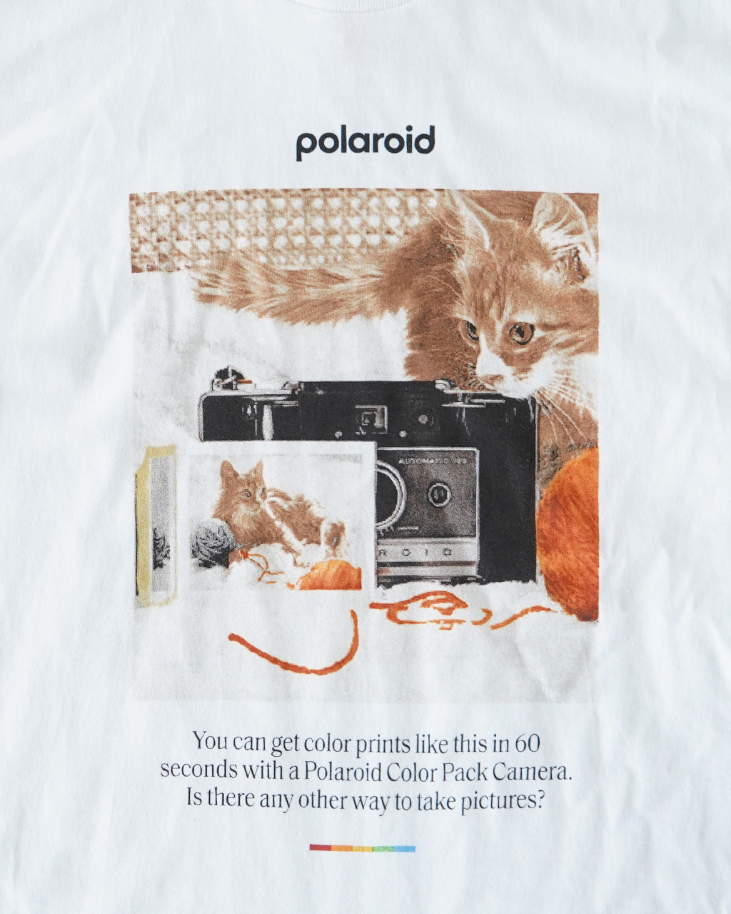 【SALE!40%OFF】Good wear グッドウェア ポラロイド 半袖 Tシャツ POLAROID プリントT カットソー クルーネック GDW-LCS-251501 GDW-LCS-251502 GDW-LCS-251504