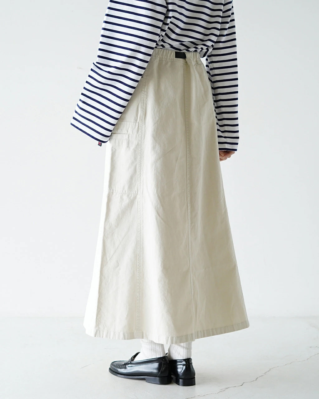 GRAMICCI グラミチ イージースカート VOYAGER SKIRT ヴォヤジャー ボイジャースカート 6パネル Aライン フレア ロング丈 マキシ丈 ウェビングベルトG4SW-SK042 【クーポン対象外】【送料無料】
