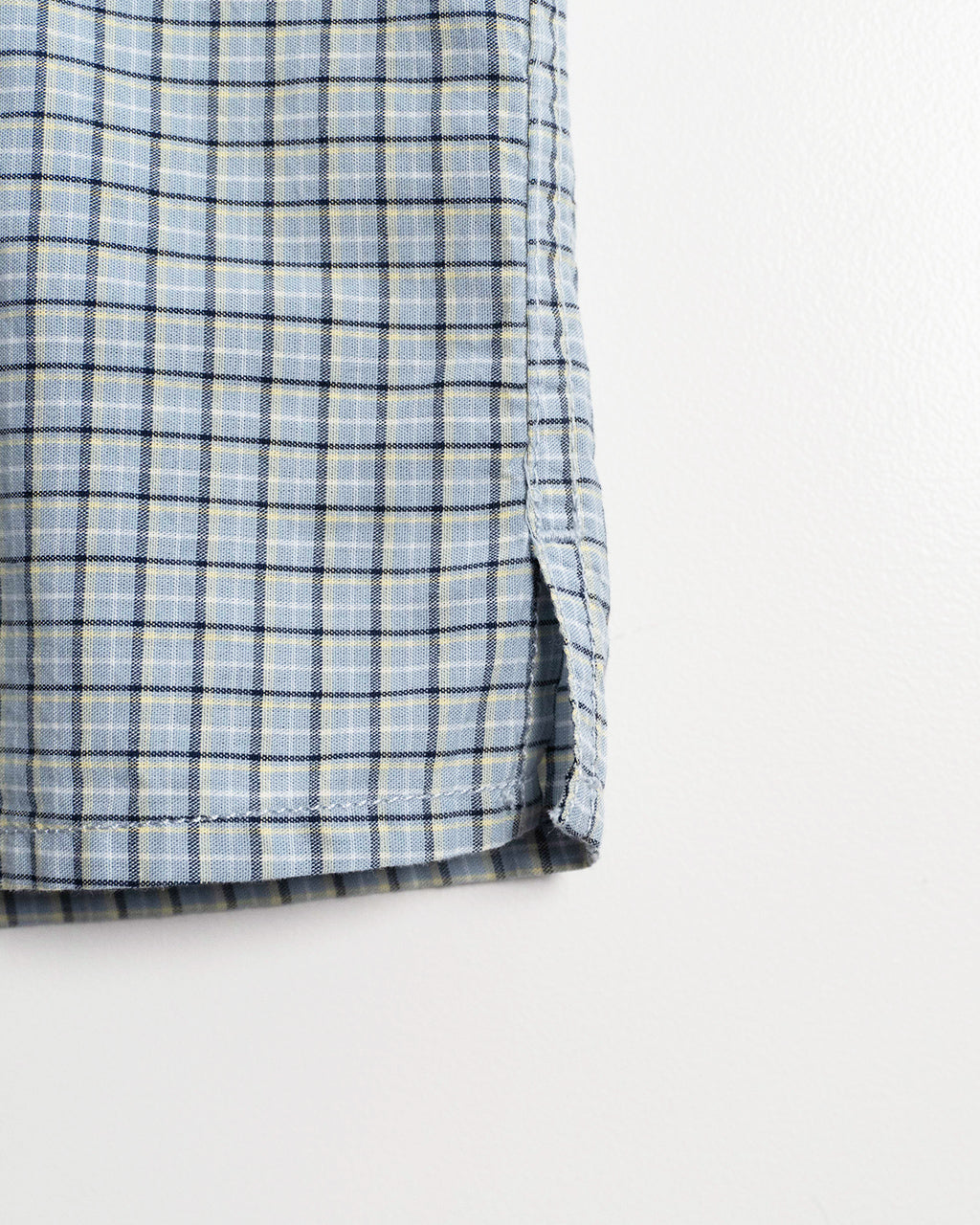 GRAMICCI グラミチ 半袖シャツ チェック ジップアップ ZIP UP WAVE SHIRT G5SM-J017【送料無料】