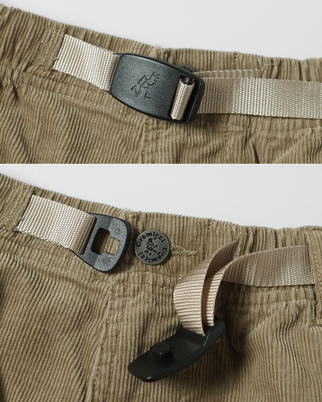 【SALE!20%OFF】GRAMICCI グラミチ コーデュロイ ショートパンツ CORDUROY G-SHORT Gショーツ 短パン ウェビングベルト G5SM-P093【送料無料】