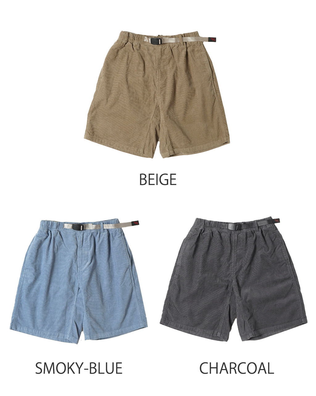 【SALE!20%OFF】GRAMICCI グラミチ コーデュロイ ショートパンツ CORDUROY G-SHORT Gショーツ 短パン ウェビングベルト G5SM-P093【送料無料】