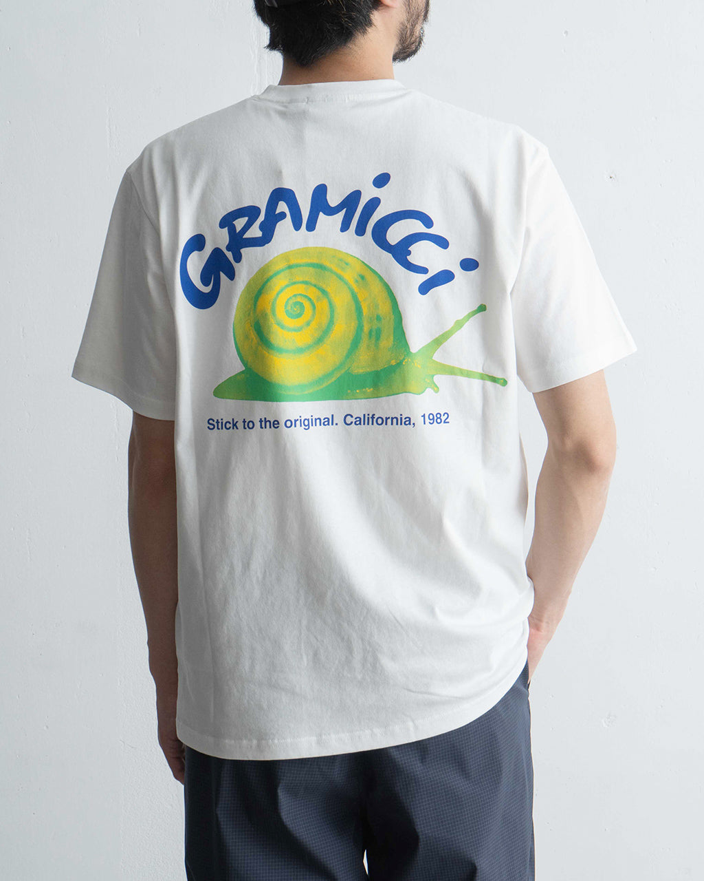 GRAMICCI グラミチ SNAIL TEE グラフィック プリントTシャツ カタツムリ G5SU-T162