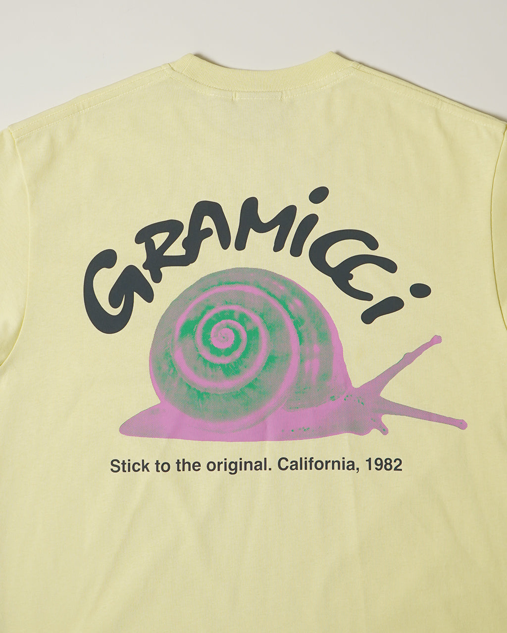 GRAMICCI グラミチ SNAIL TEE グラフィック プリントTシャツ カタツムリ G5SU-T162