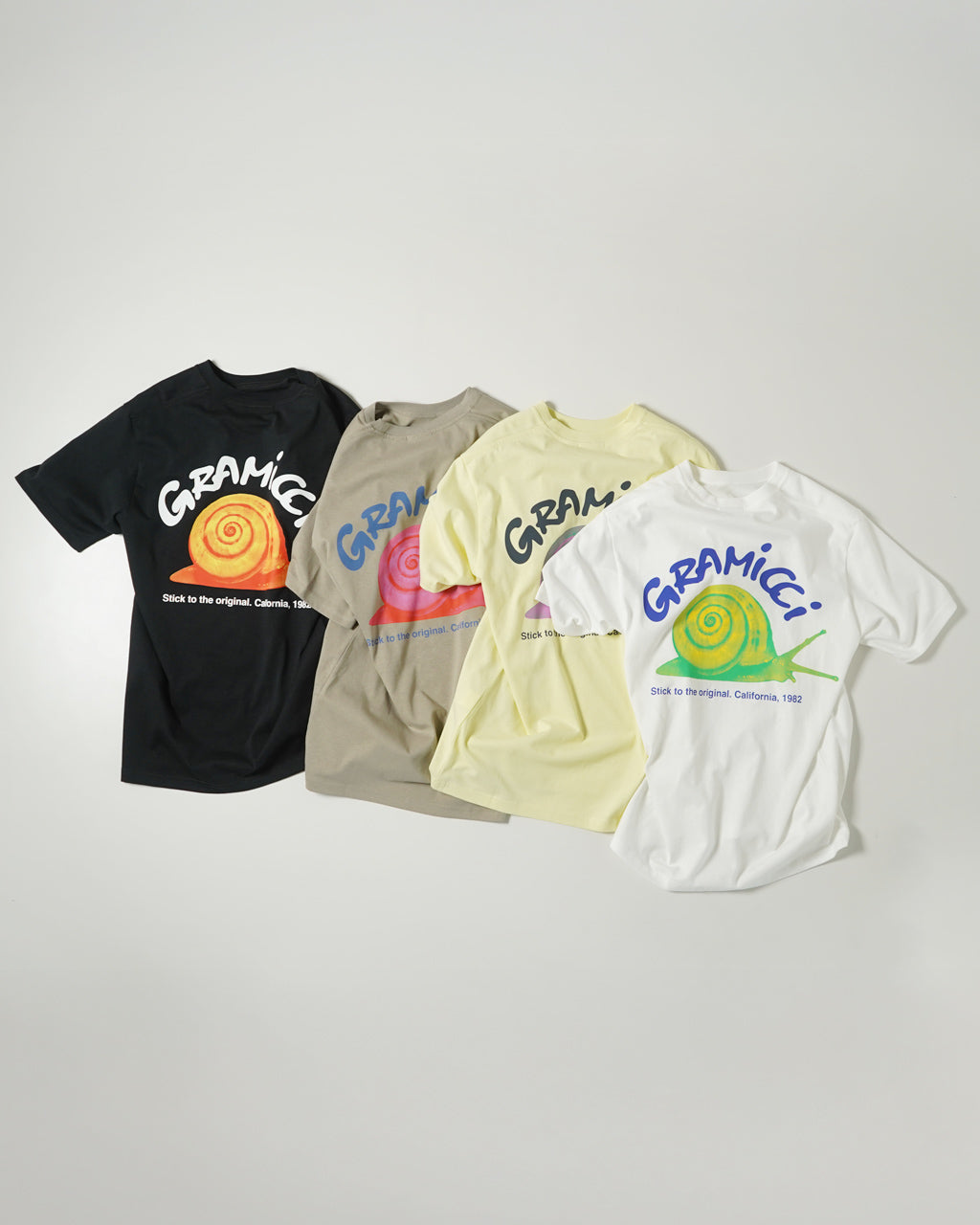 GRAMICCI グラミチ SNAIL TEE グラフィック プリントTシャツ カタツムリ G5SU-T162