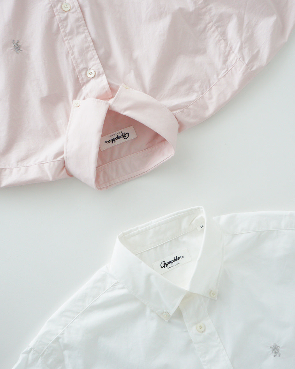 【SALE!30%OFF】Gymphlex ジムフレックス 半袖シャツ ボタンダウン ボタンシャツ SHORT B.D. SHIRT S S GY-B0367 OGT【送料無料】