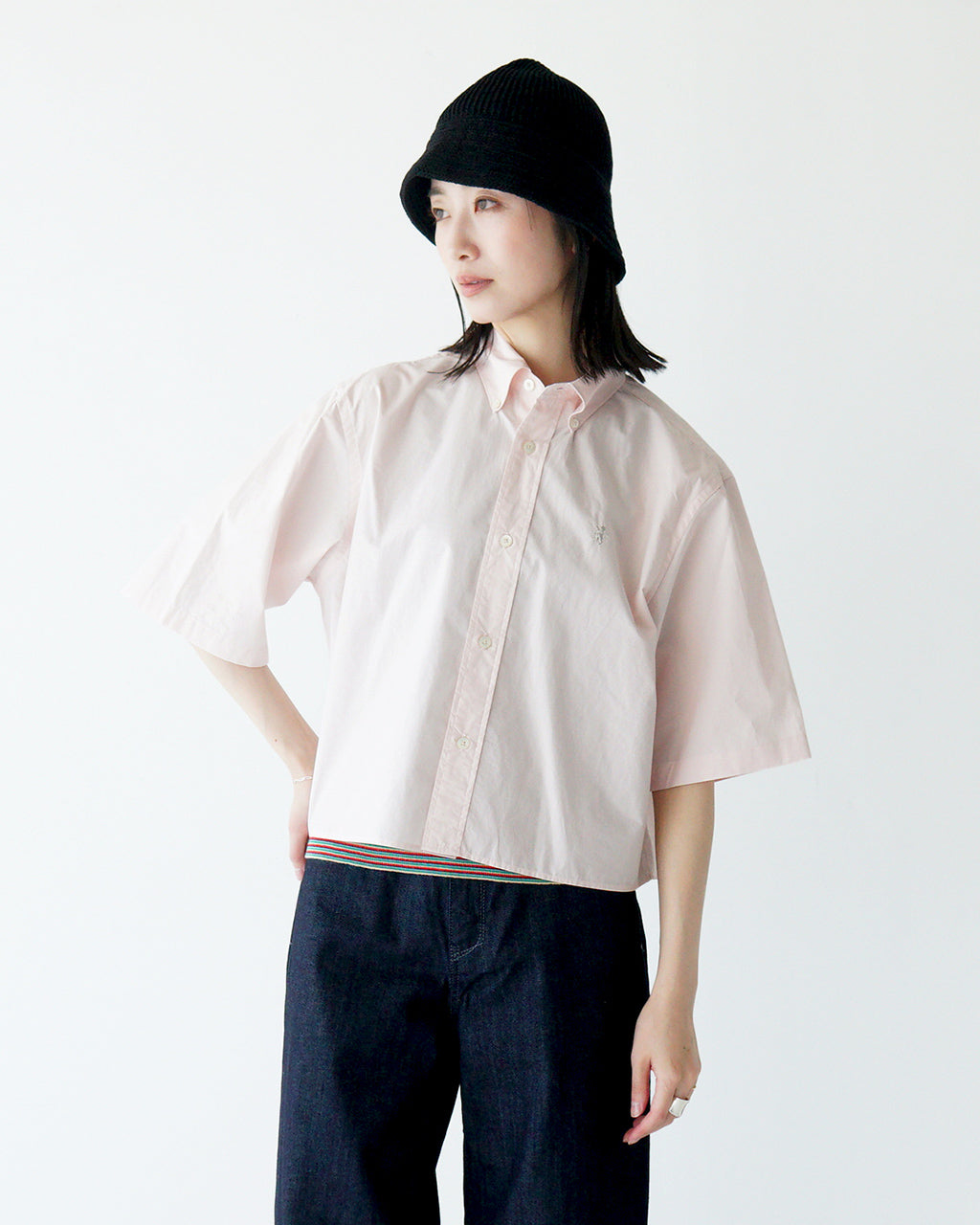 【SALE!30%OFF】Gymphlex ジムフレックス 半袖シャツ ボタンダウン ボタンシャツ SHORT B.D. SHIRT S S GY-B0367 OGT【送料無料】