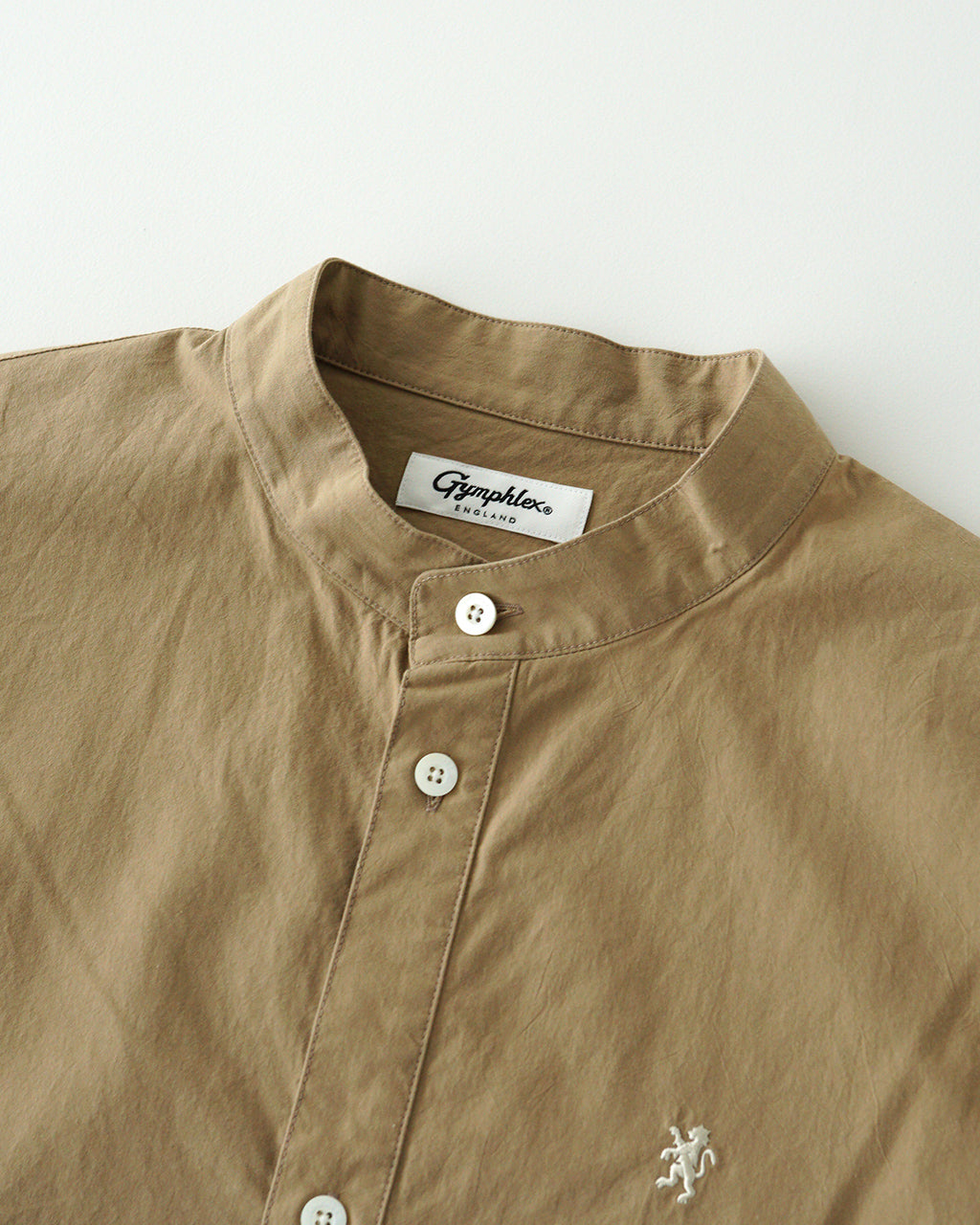 Gymphlex ジムフレックス スタンドカラーシャツ 半袖 STAND COLLAR SHIRT S S GY-B0368 TYO 【送料無料】