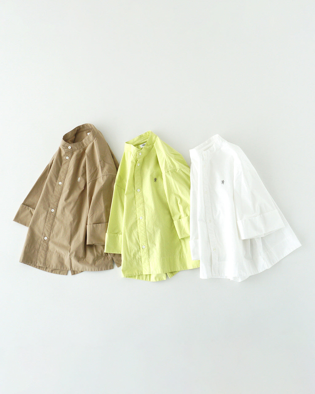Gymphlex ジムフレックス スタンドカラーシャツ 半袖 STAND COLLAR SHIRT S S GY-B0368 TYO 【送料無料】