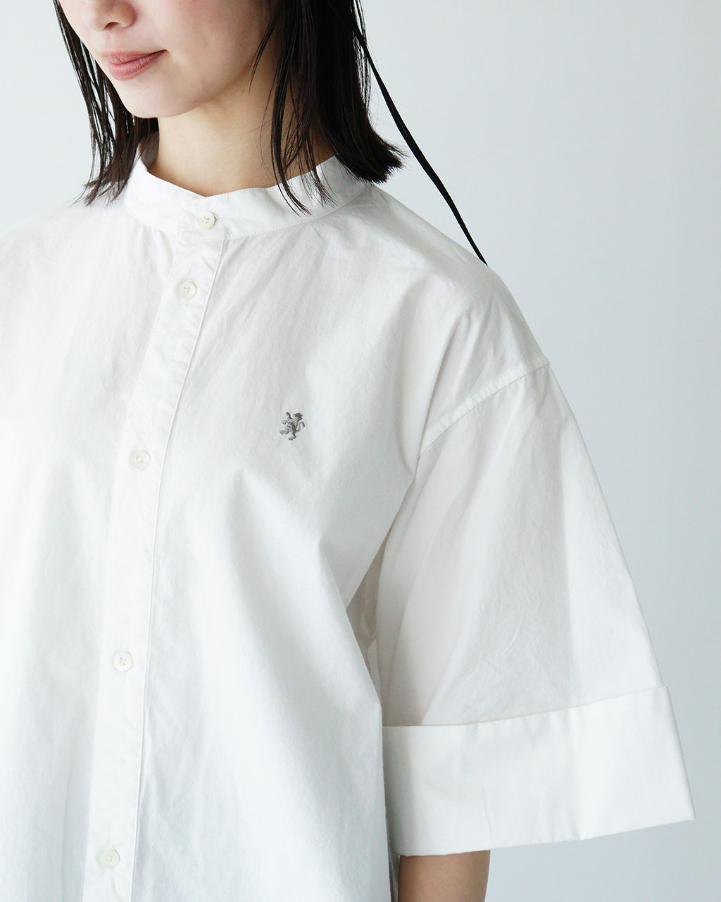 Gymphlex ジムフレックス スタンドカラーシャツ 半袖 STAND COLLAR SHIRT S S GY-B0368 TYO 【送料無料】