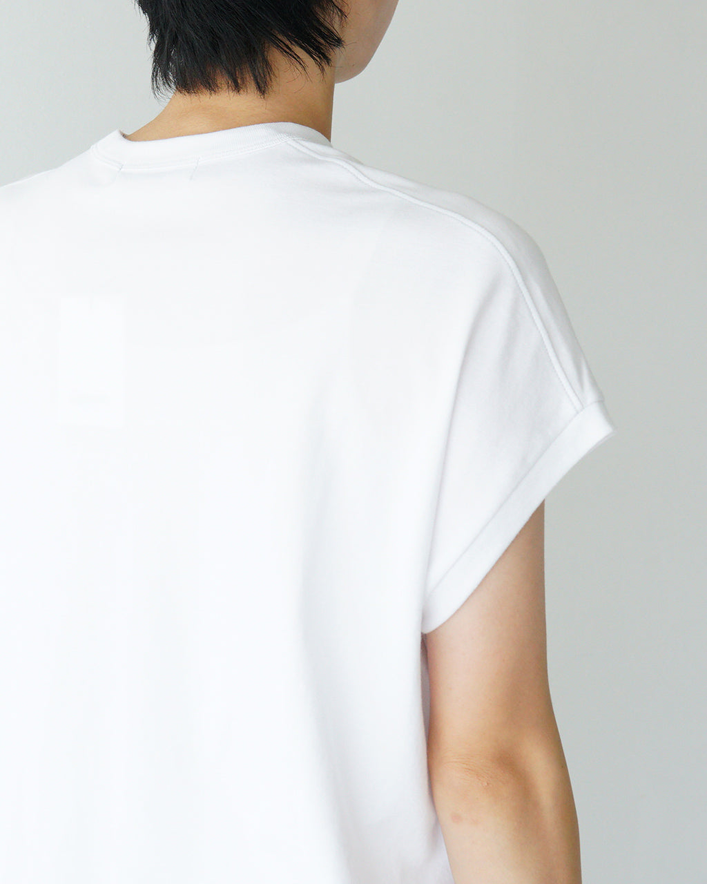 Gymphlex ジムフレックス セミフレンチスリーブ Tシャツ CREW NECK SLEEVELESS P.O. スムースコットン クルーネック GY-C0361 FLK