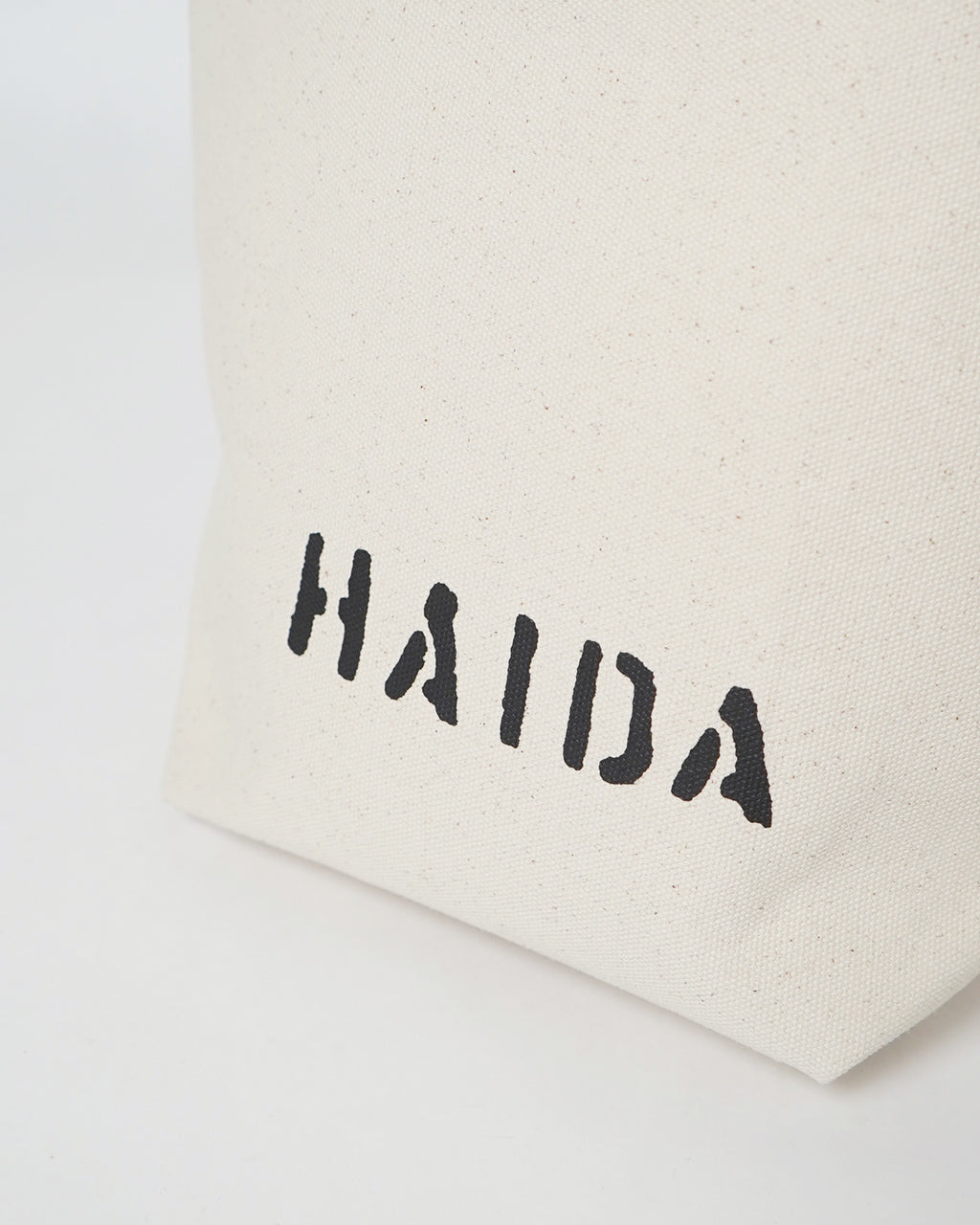 HAIDA ハイダ キャンバス トートバッグ Sサイズ CANVAS (TOW HILL) COLLECTION ハンドバッグ 肩掛け ブラック ホワイト HAI05-TOW-S レザー 男女兼用【クーポン対象外】【送料無料】