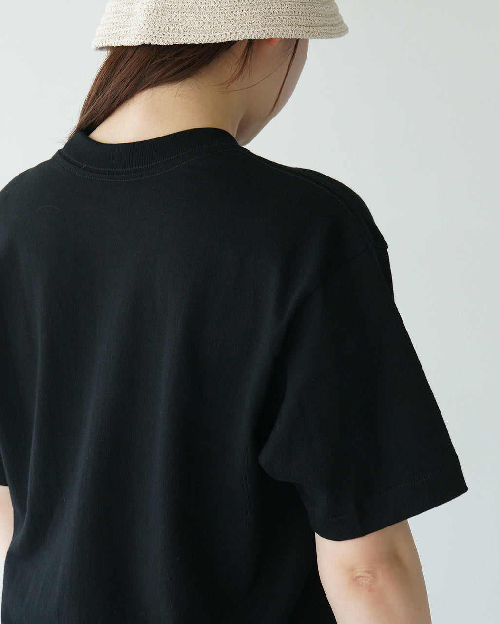 Hanes ヘインズ クルーネックTシャツ1P Hanes T-SHIRTS KURO 半袖 Tシャツ クルーネック コットン100% HM1-B201【クーポン対象外】