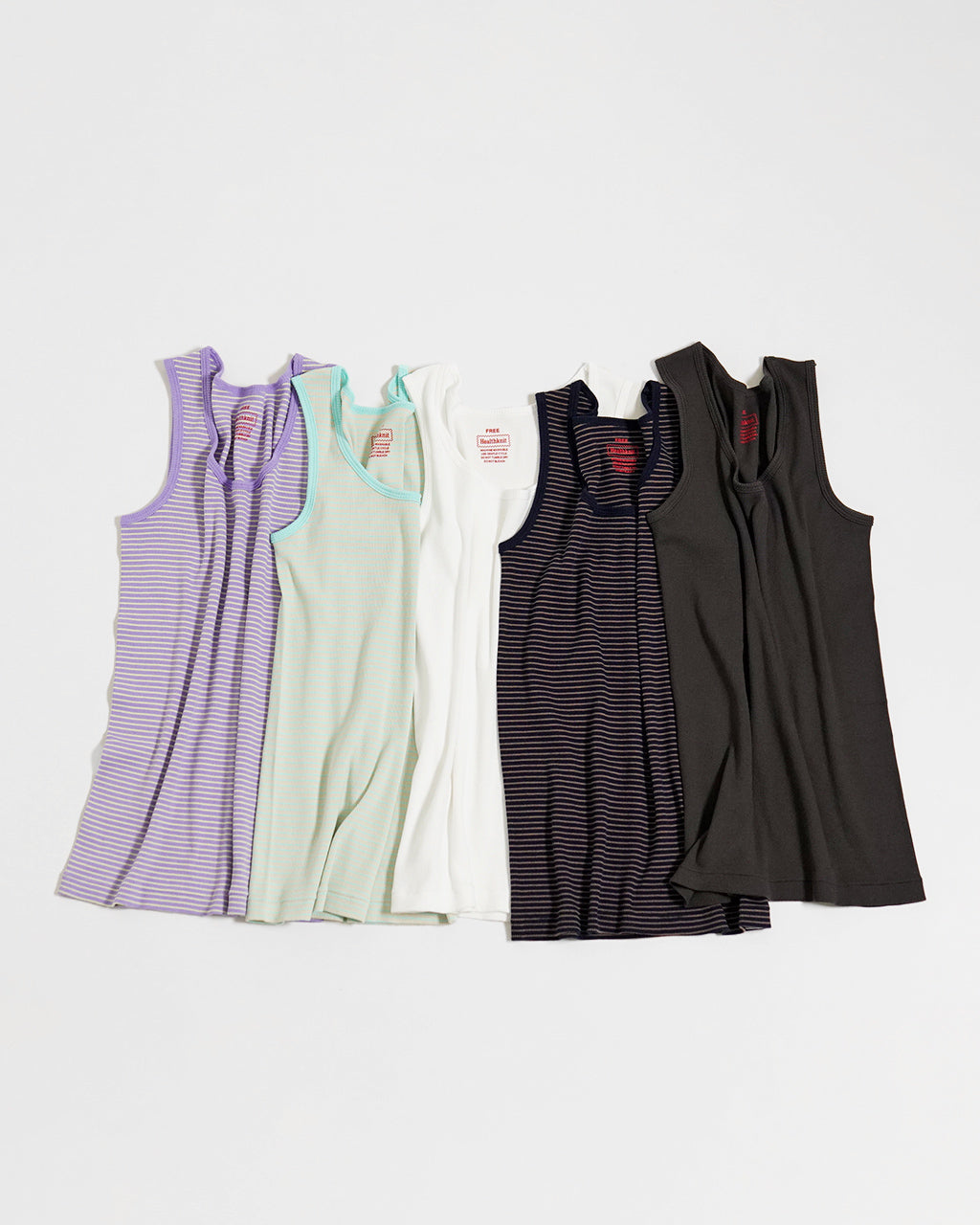 Healthknit ヘルスニット チューブラーリブタンクトップ Tubular Rib Tanktop HR25S-L201【クーポン対象外】【メール便可】