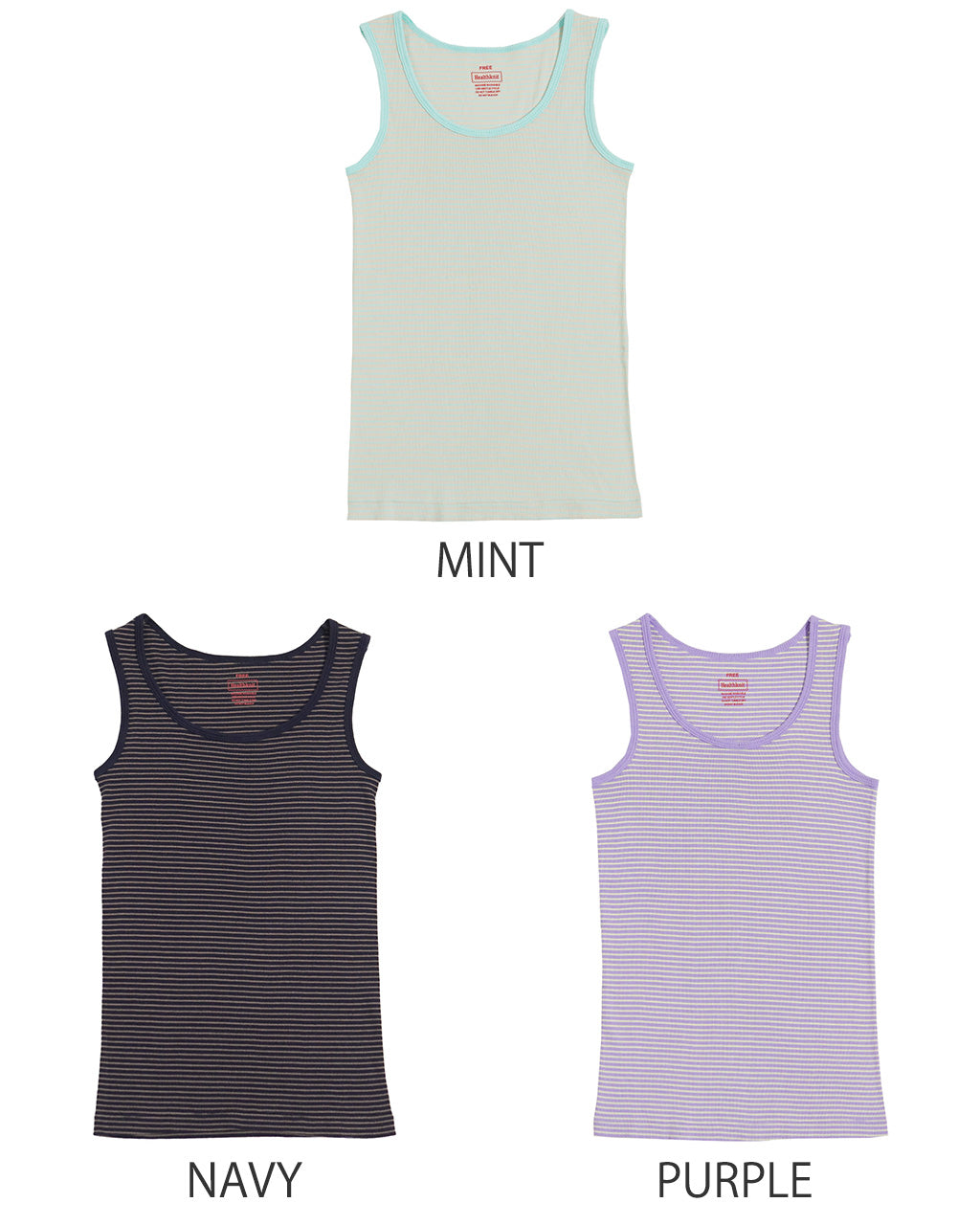 Healthknit ヘルスニット チューブラーリブタンクトップ Tubular Rib Tanktop HR25S-L201【クーポン対象外】【メール便可】