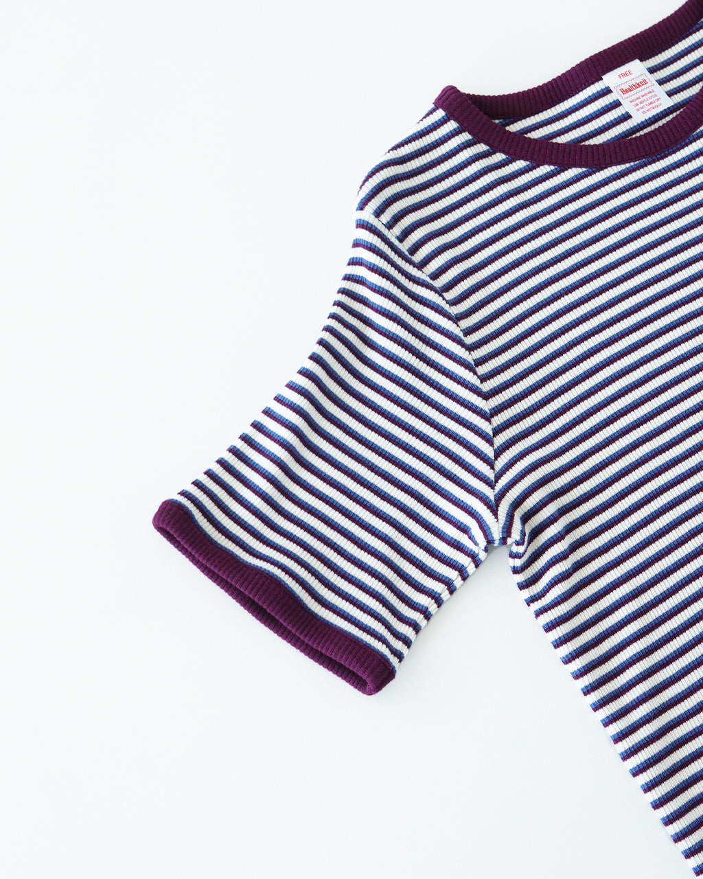 【SALE!30%OFF】Healthknit ヘルスニット クルーネック ショートスリーブ ボーダー Tシャツ Crewneck S/S Border Tee 半袖 カットソー HR25S-L210