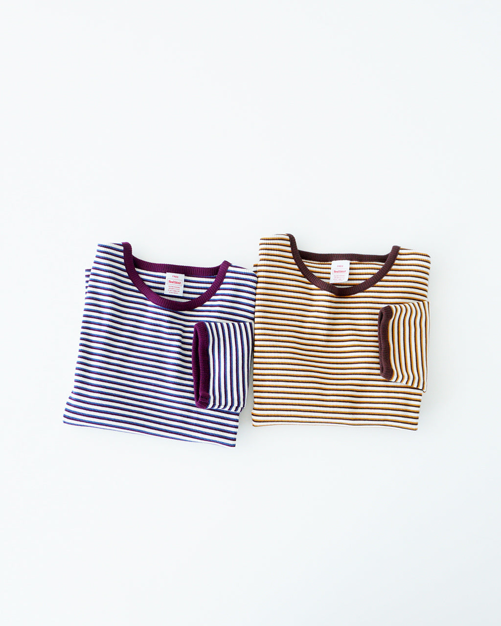 【SALE!30%OFF】Healthknit ヘルスニット クルーネック ショートスリーブ ボーダー Tシャツ Crewneck S/S Border Tee 半袖 カットソー HR25S-L210