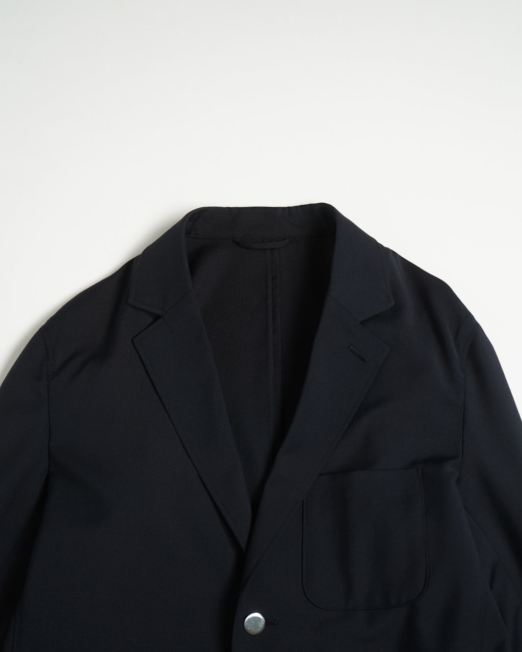 intch.ウール モヘヤ ブレザー スターリングシルバー ボタン ジャケット 春夏対応 502510008