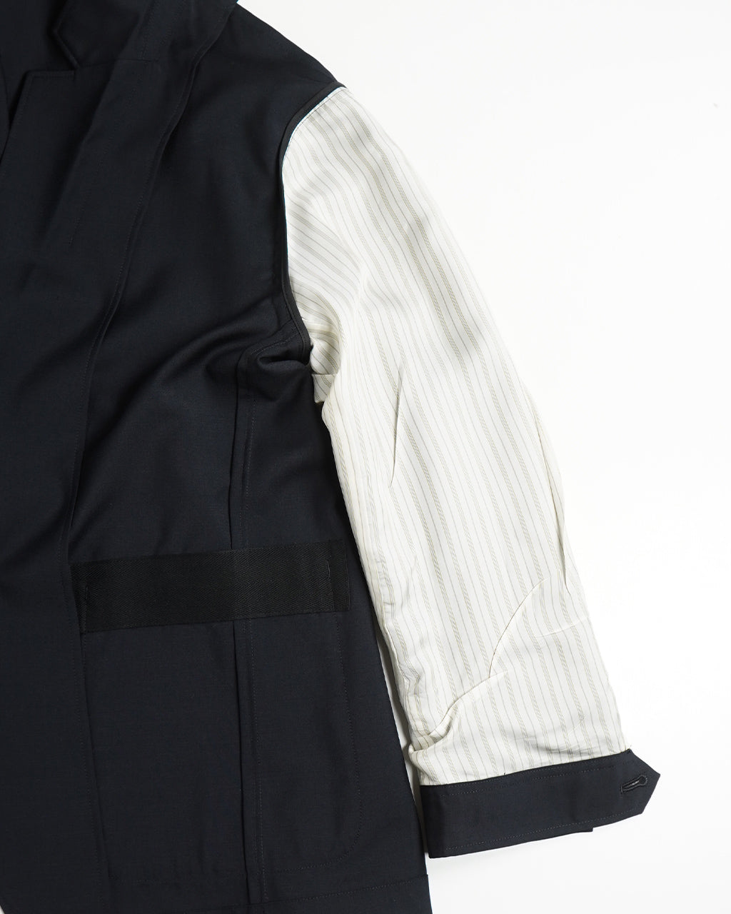 intch.ウール モヘヤ ブレザー スターリングシルバー ボタン ジャケット 春夏対応 502510008