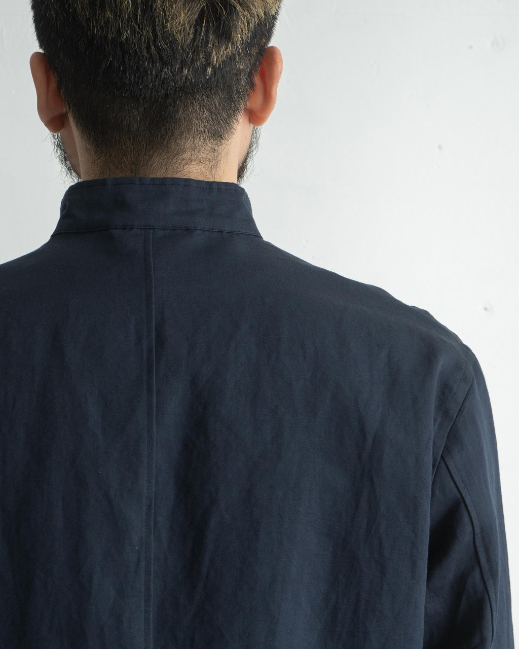 マオカラー ジャケット セーヌ リネン コットン スタンドカラー Seine Linen Cotton Mao Collar Jacket アウター JACKET 502510011