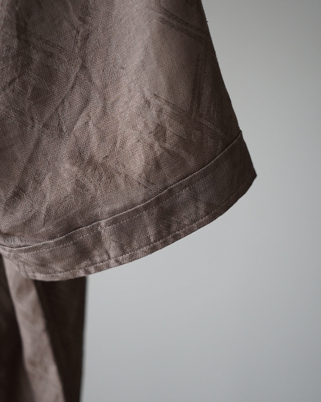 intch Ete SH 半袖シャツ ジャガード リネン コットン|Crouka(クローカ)