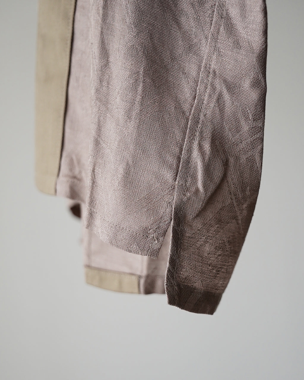 intch Ete SH 半袖シャツ ジャガード リネン コットン|Crouka(クローカ)