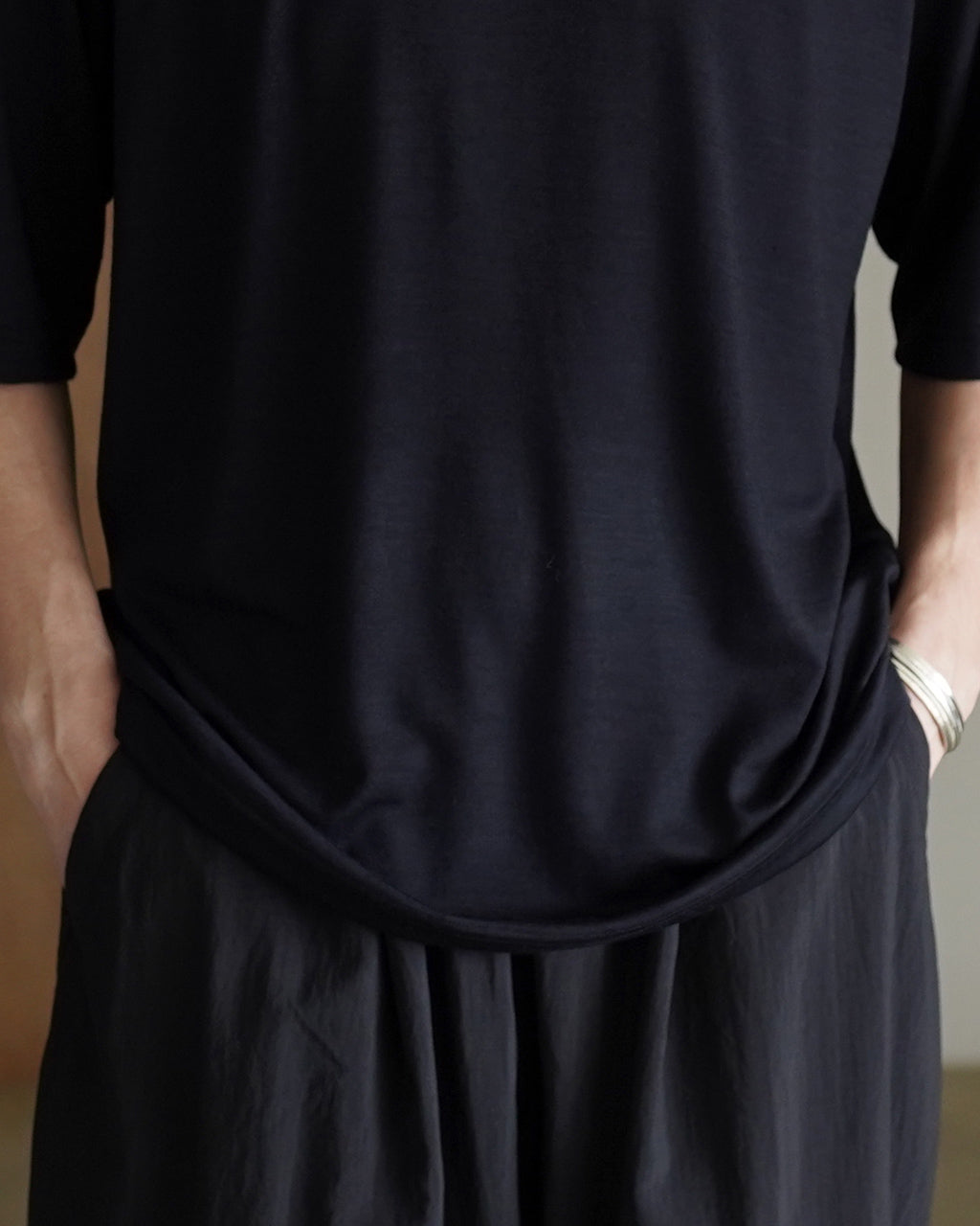 intch Norm SH 半袖Tシャツ メリノウール 天竺 日本製|Crouka(クローカ)