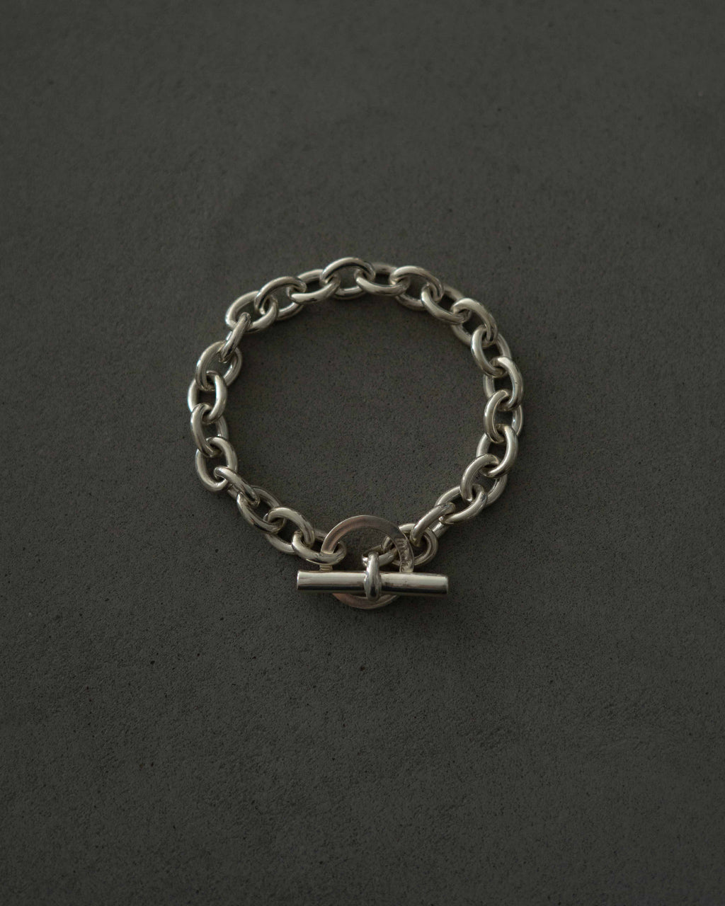 intch. Ellipse Starring Silver Chain Bracelet 1123-1-0-003