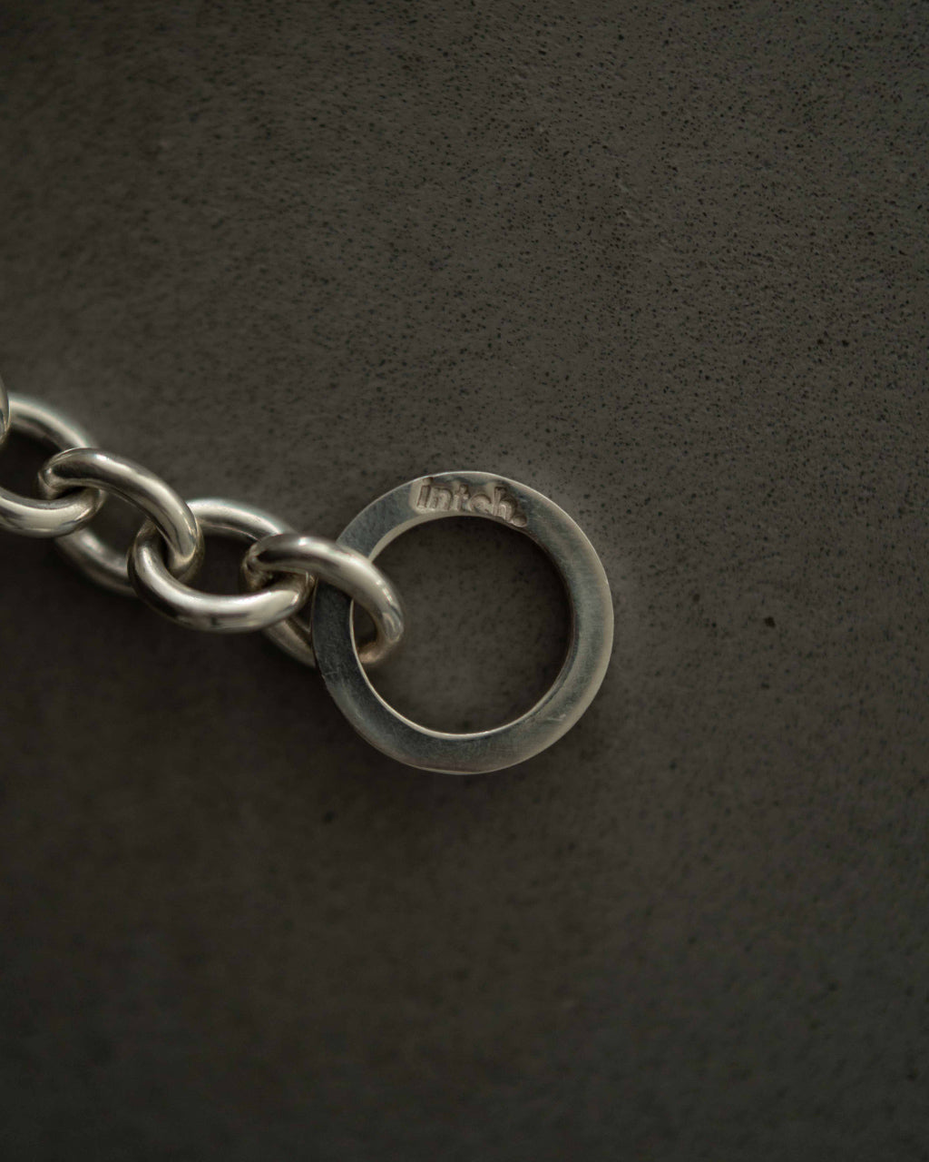 intch. Ellipse Starring Silver Chain Bracelet 1123-1-0-003