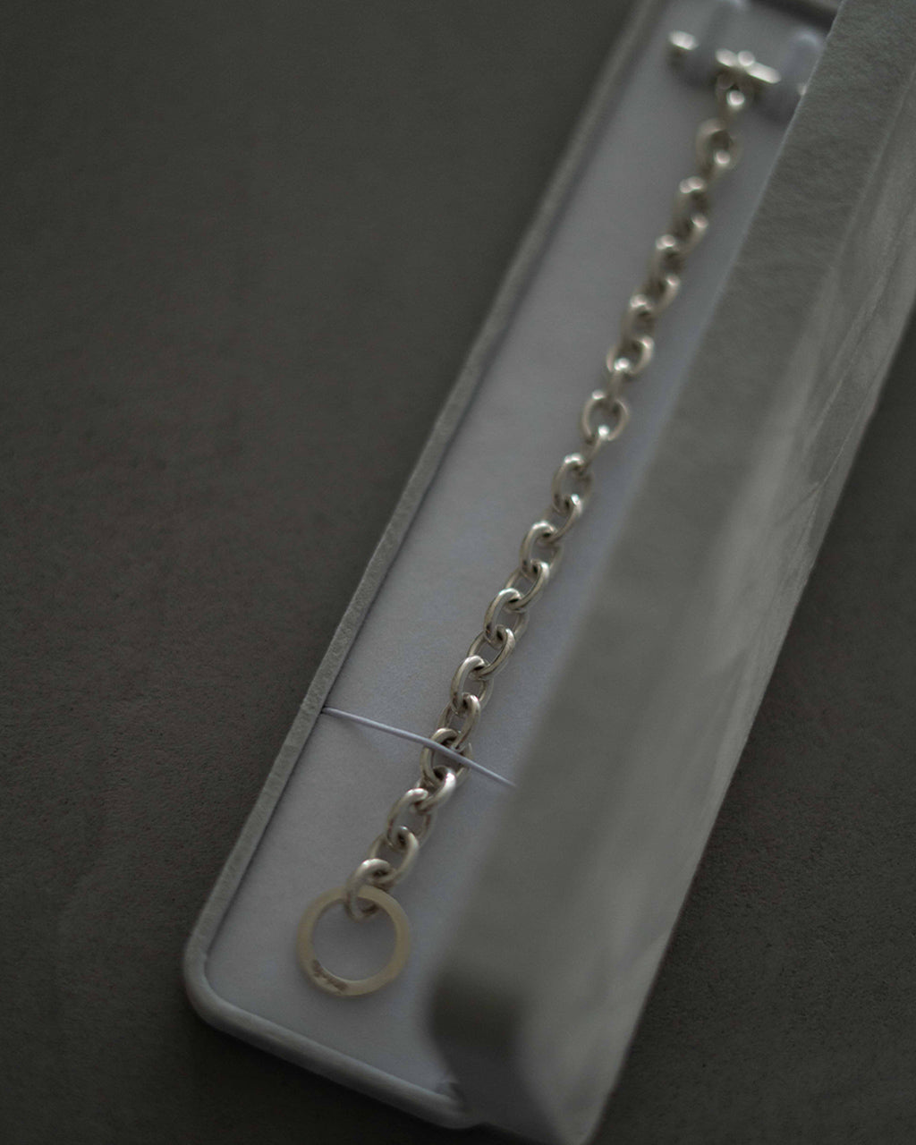 intch. Ellipse Starring Silver Chain Bracelet 1123-1-0-003