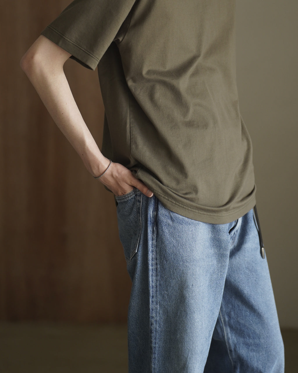 ISSUETHINGS type108 standard Tシャツ リンガー 同色リブ|Crouka(クローカ)