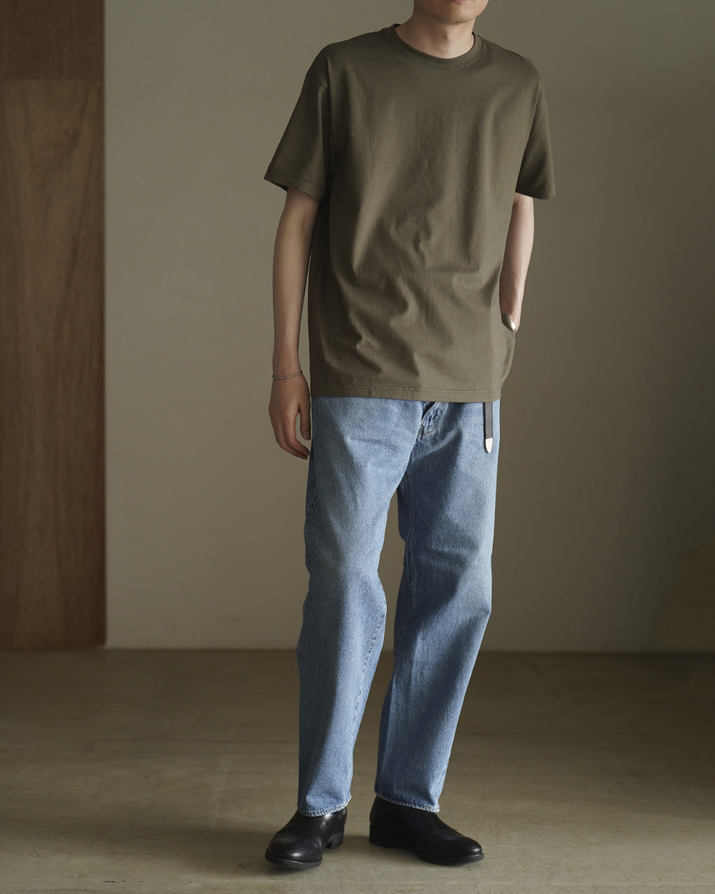 ISSUETHINGS type108 standard Tシャツ リンガー 同色リブ|Crouka(クローカ)