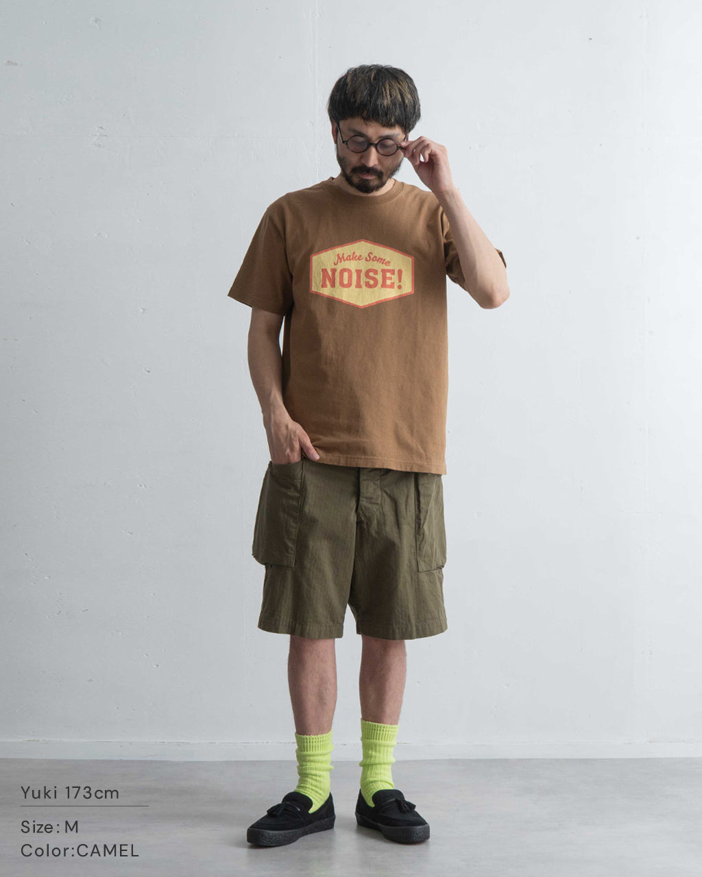 【SALE!20%OFF】JHANKSON ジャンクソン メイクノイズ 7.1 クラックプリントTシャツ MAKE NOISE 7.1 TEE 半袖 カットソー 24048