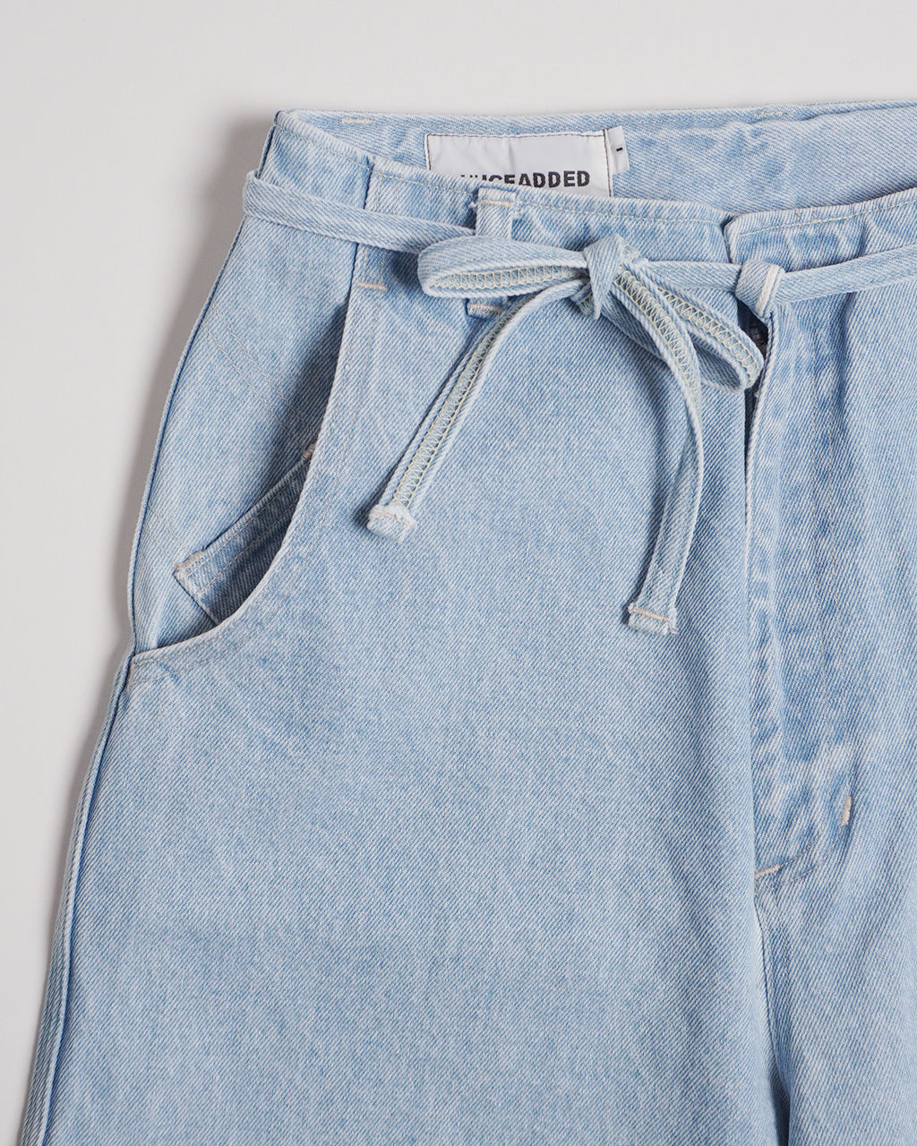 【Crouka別注色】 ラウンド ワイド デニム トラウザー Round wide denim Trousers デニムパンツJ231DN01