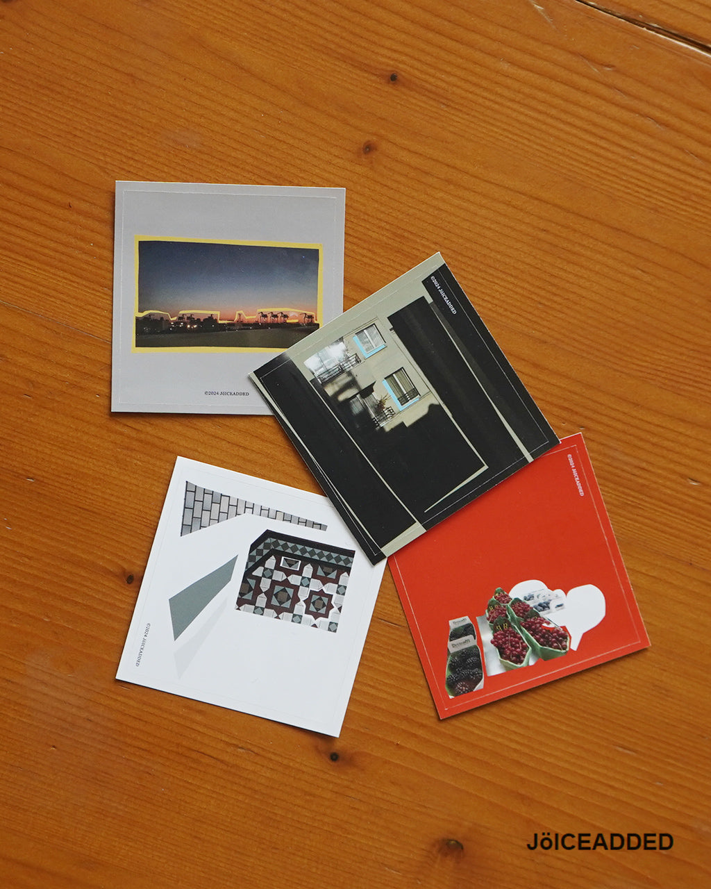 ステッカー4枚セット STICKER 4-PIECE SET シール 携帯 パソコン 手帳 J241SC010509【メール便可】