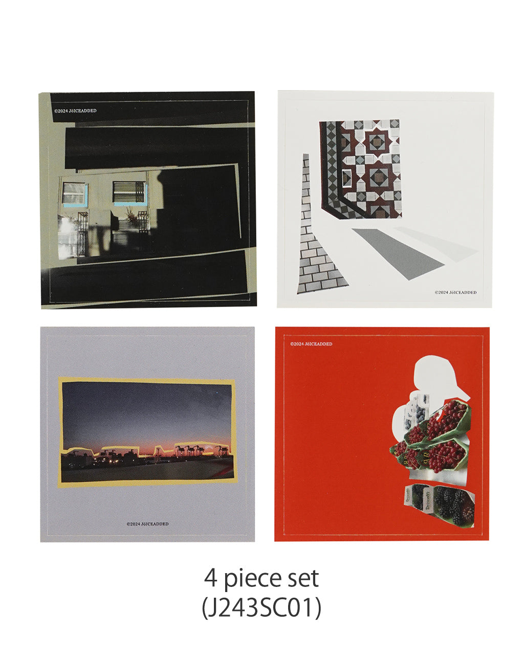 STICKER 4-PIECE SET J241SC010509