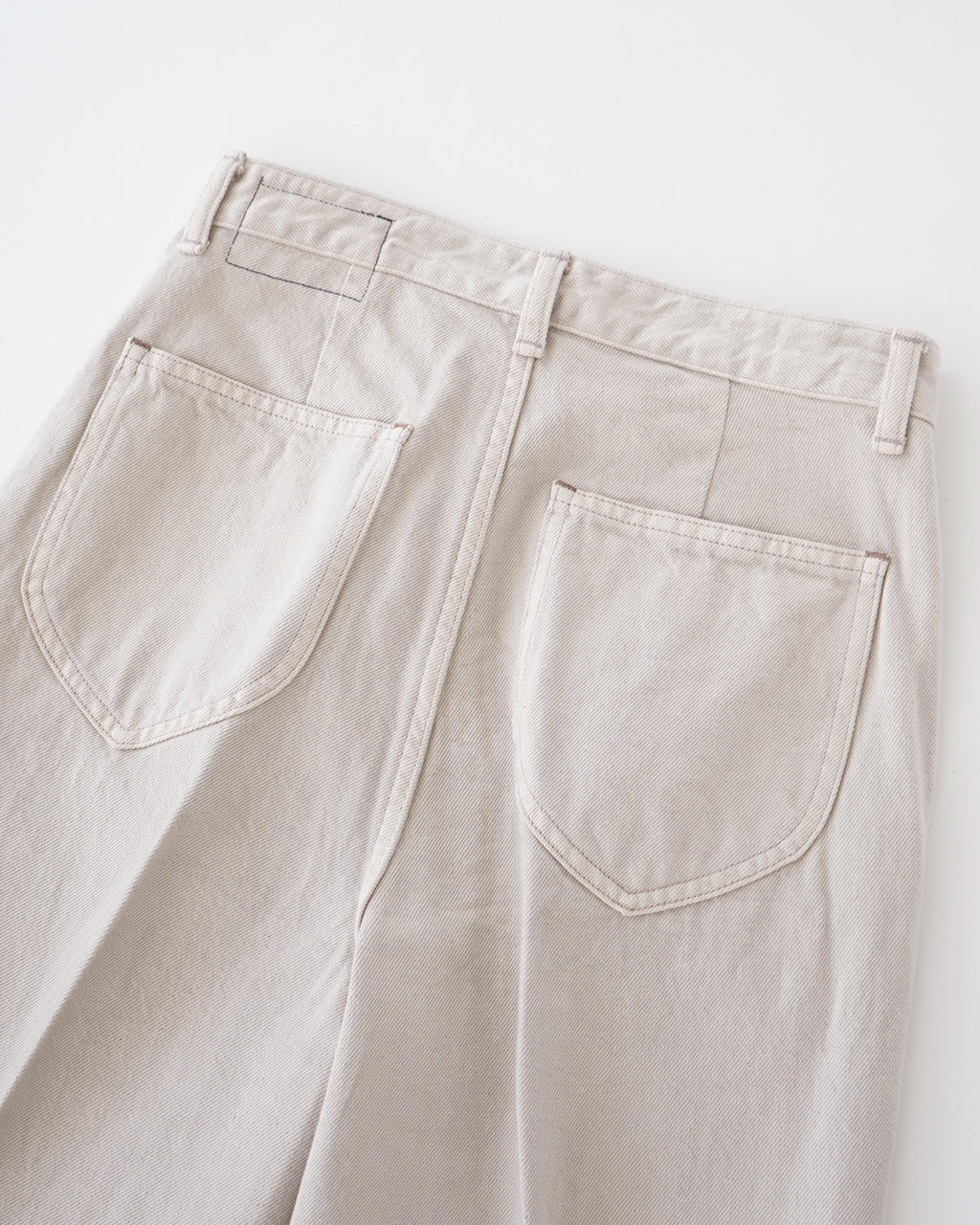 JOICEADDED ジョイスアディッド デニムパンツ センタープレス ジーンズ トラウザー ストーンバイオ ハイウエスト ローウエスト Center Crease Denim Trousers J251DN01【送料無料】