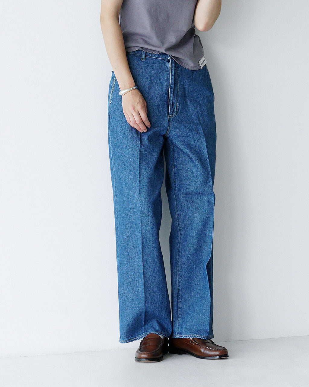 Center Crease Denim Trousers J251DN01