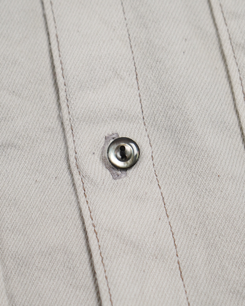 デニムシャツ Denim Shirt 8oz ジャケット 長袖 オーバーサイズ 幾何学模様 ステッチワーク J251SH01
