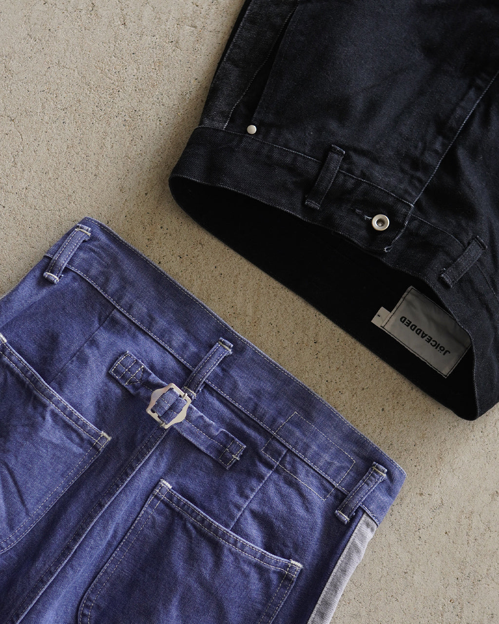 Side Stripe Denim Trousers J253DN01
