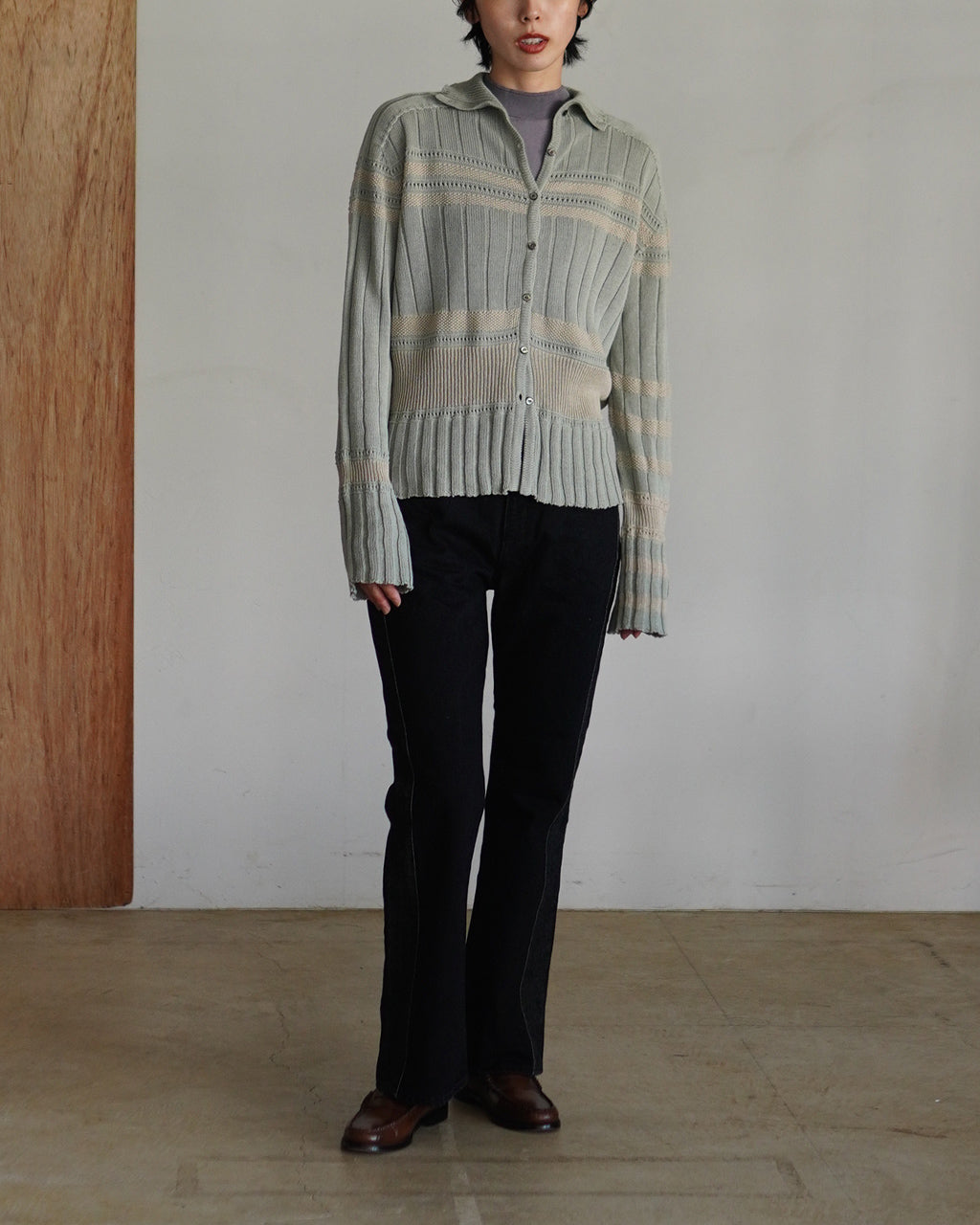 Cotton Knit Sweater J253KN01 F